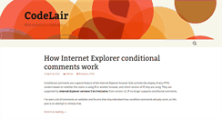Desktop Screenshot of codelair.com